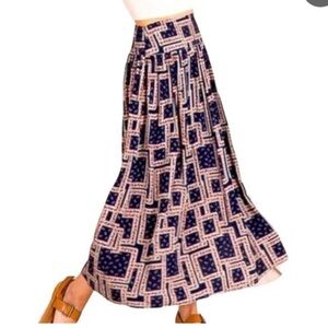 Natural Life Elastic Waistband Maxi Skirt